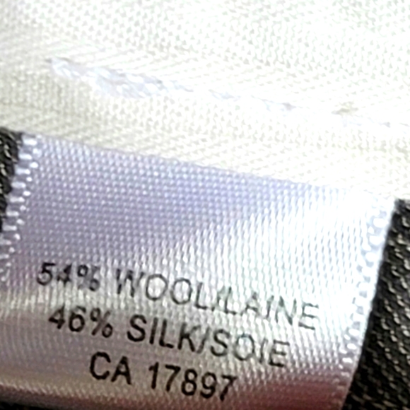 Banana Republic Jackson Fit Women's Pinstripe Wool/Silk Pants Size 8 - Picture 8 of 9